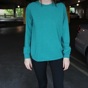 Fruit of the Loom Teal Long Sleeve